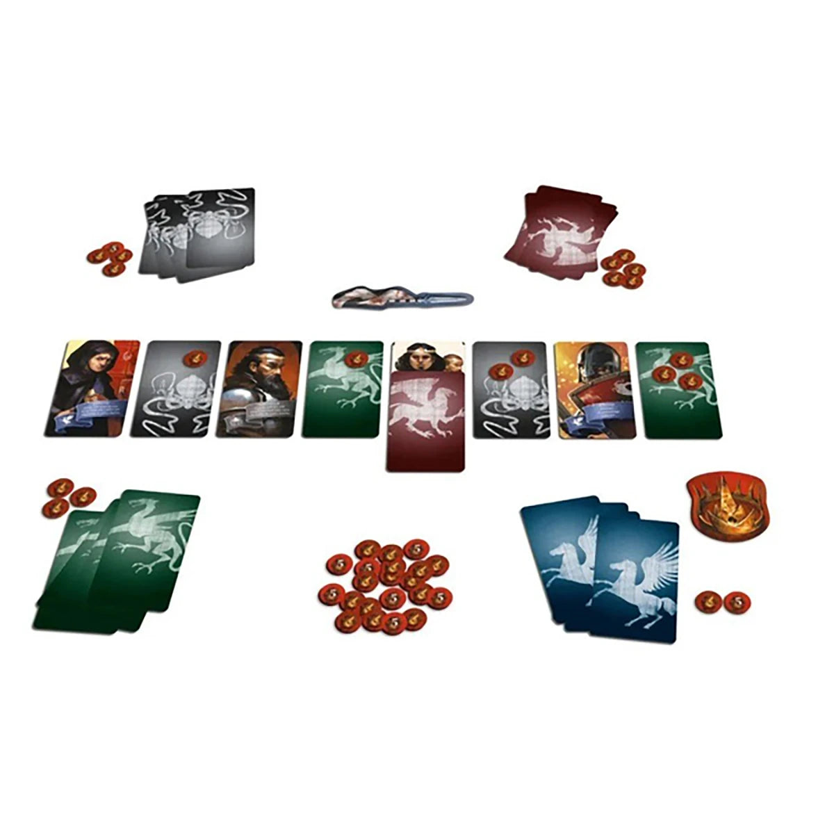 Oriflamme – Jeu de cartes bluff et stratégie