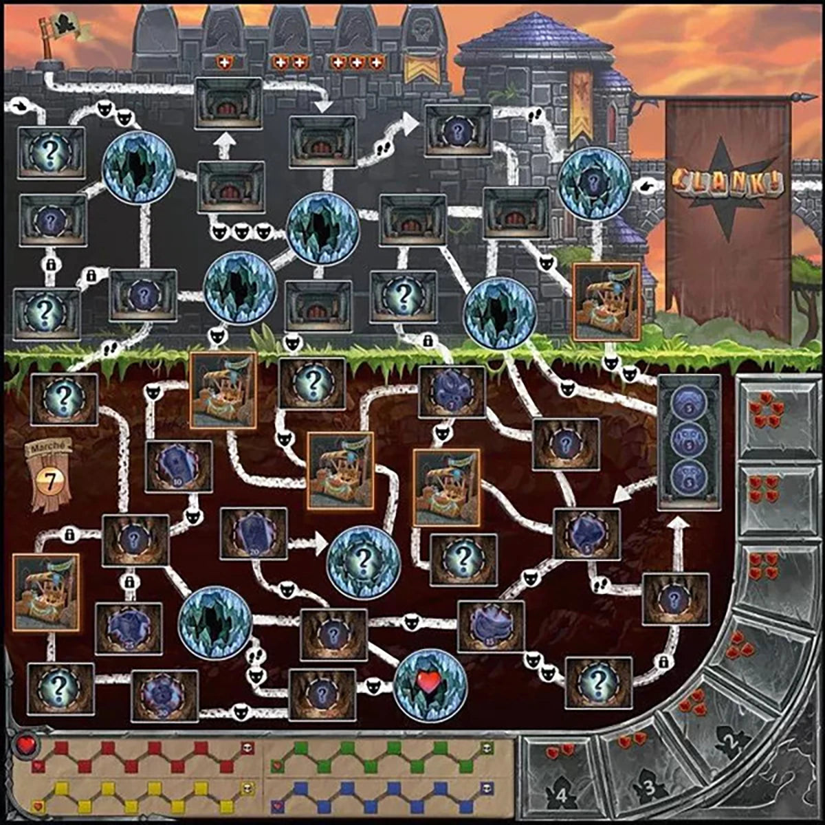 Clank – Jeu de deckbuilding et aventure