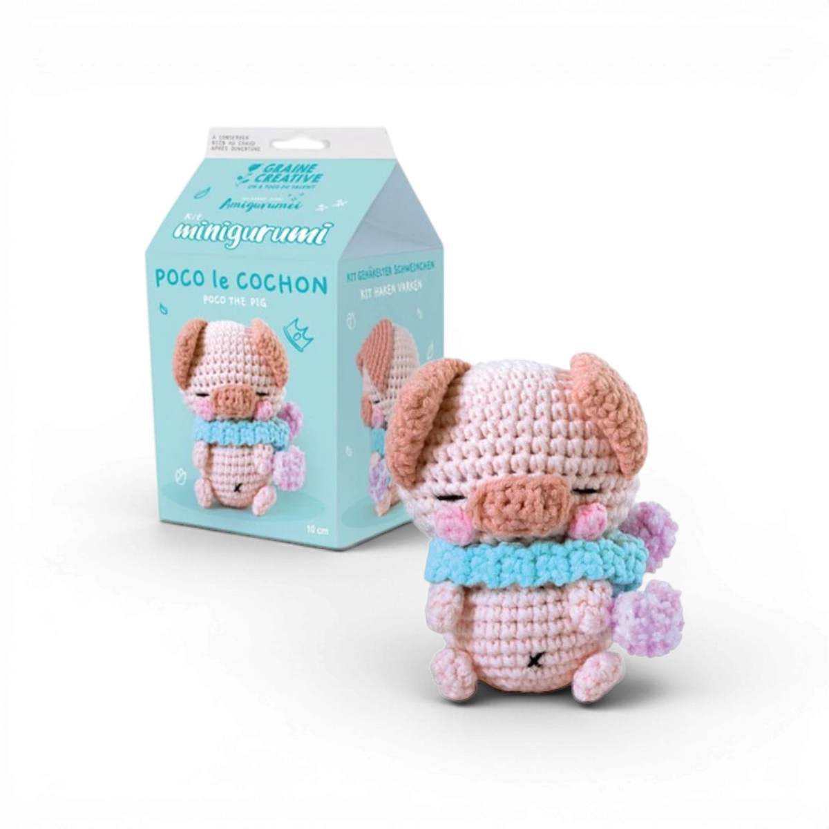 Poco le Cochon – Kit DIY crochet mini amigurumi