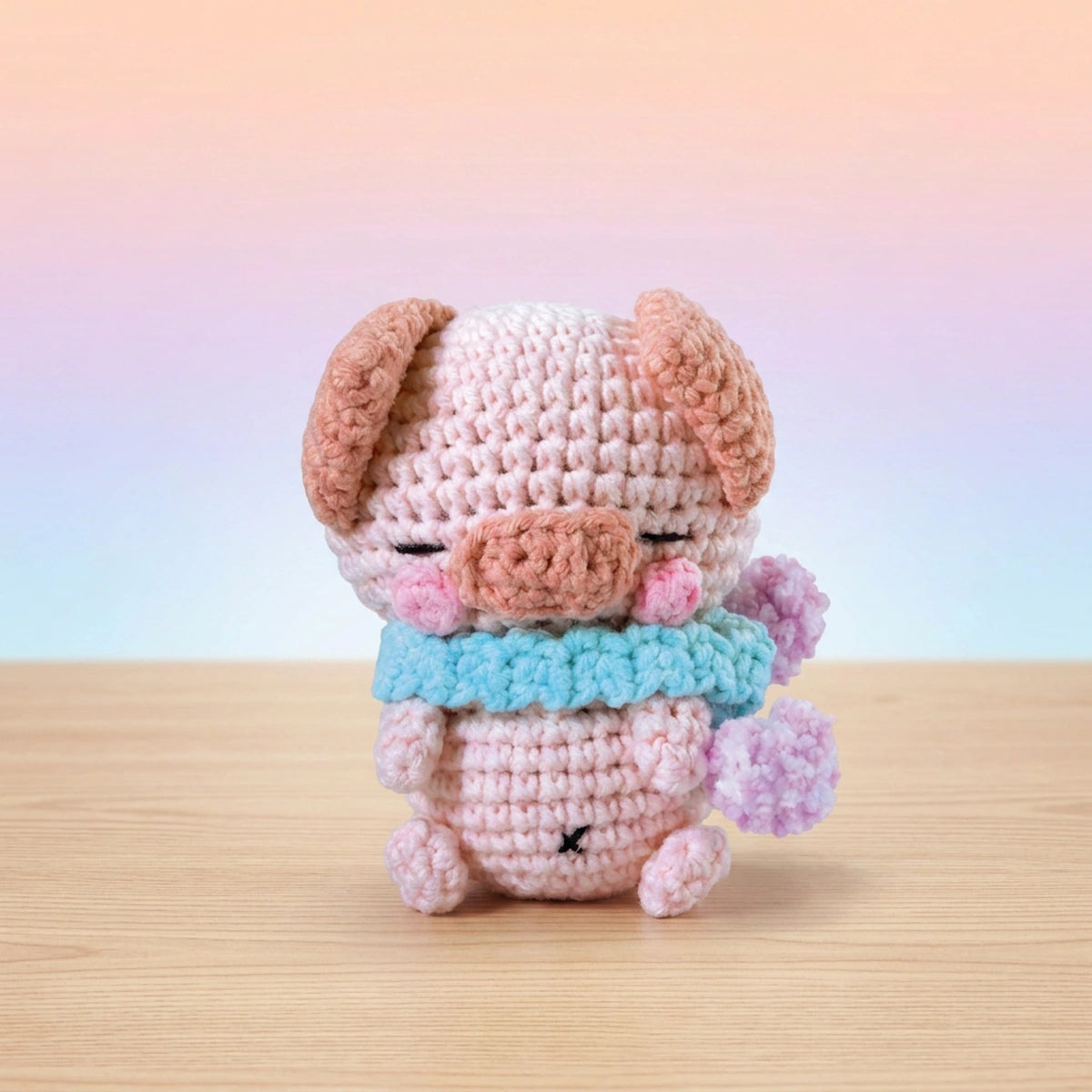 Poco le Cochon – Kit DIY crochet mini amigurumi