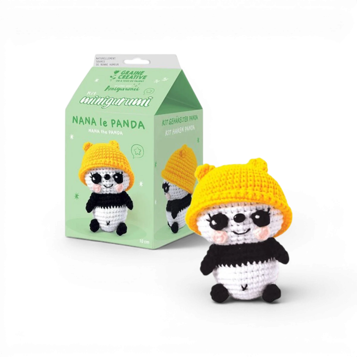 Nana le Panda – Kit DIY crochet mini amigurumi