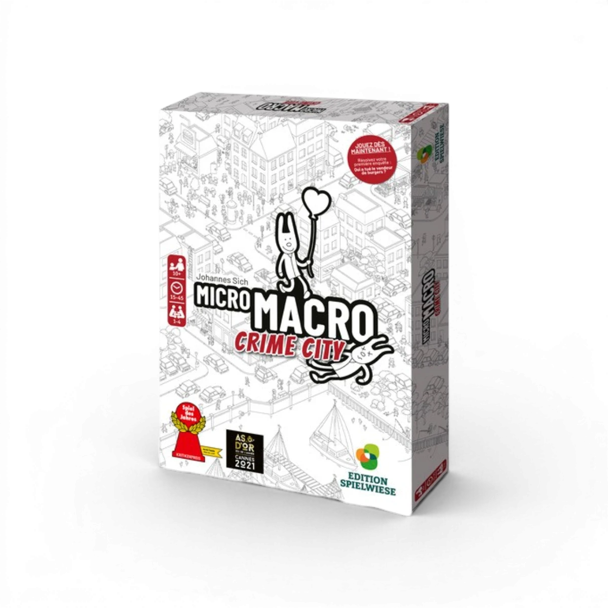 MicroMacro Crime City – Jeu d’enquête observation et déduction