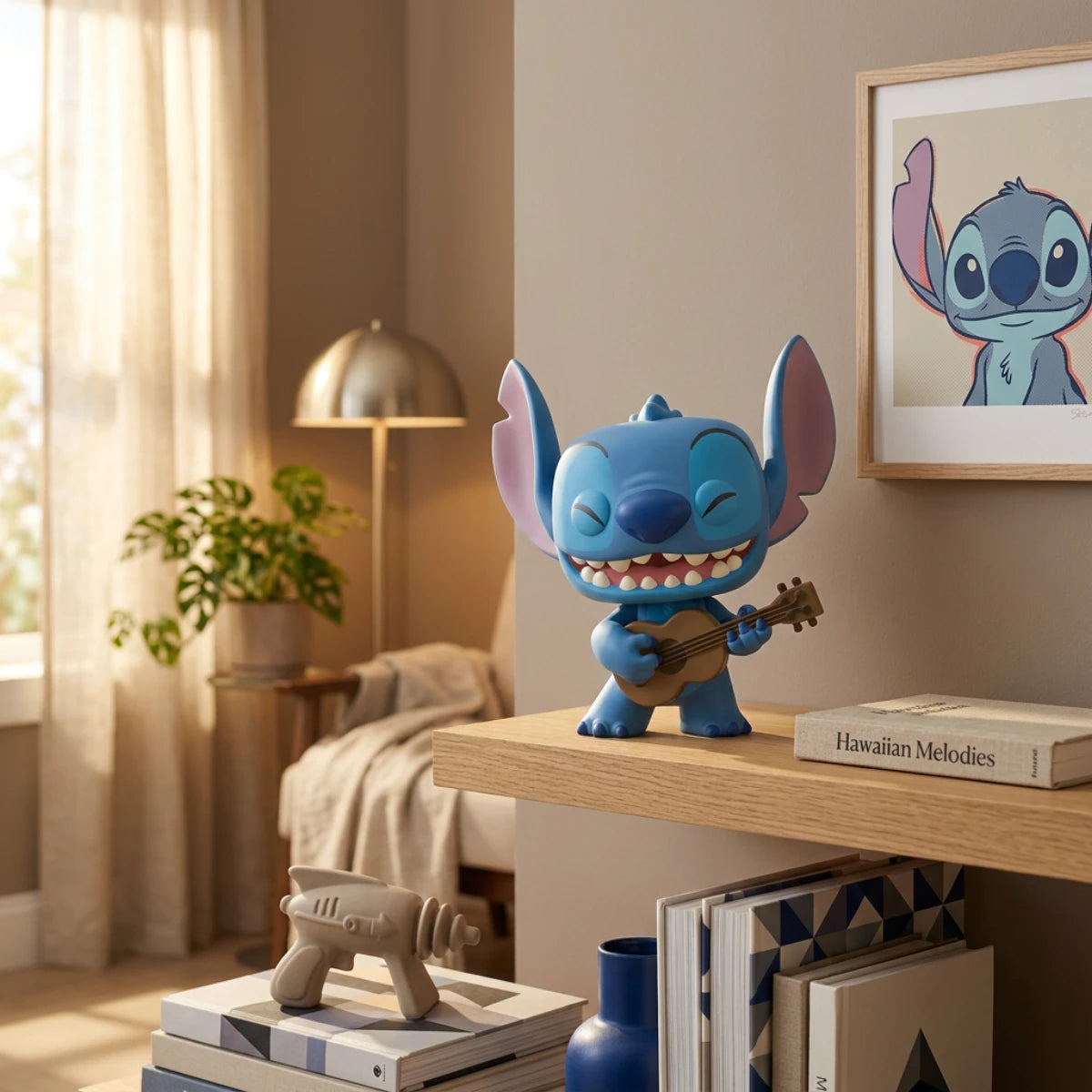 Figurine Stitch avec ukulélé - Funko Pop!