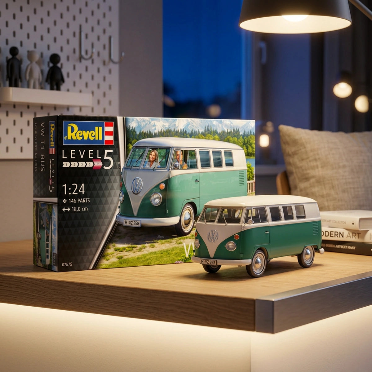Maquette Volkswagen T1 Bus (1/24 – 146 pièces)