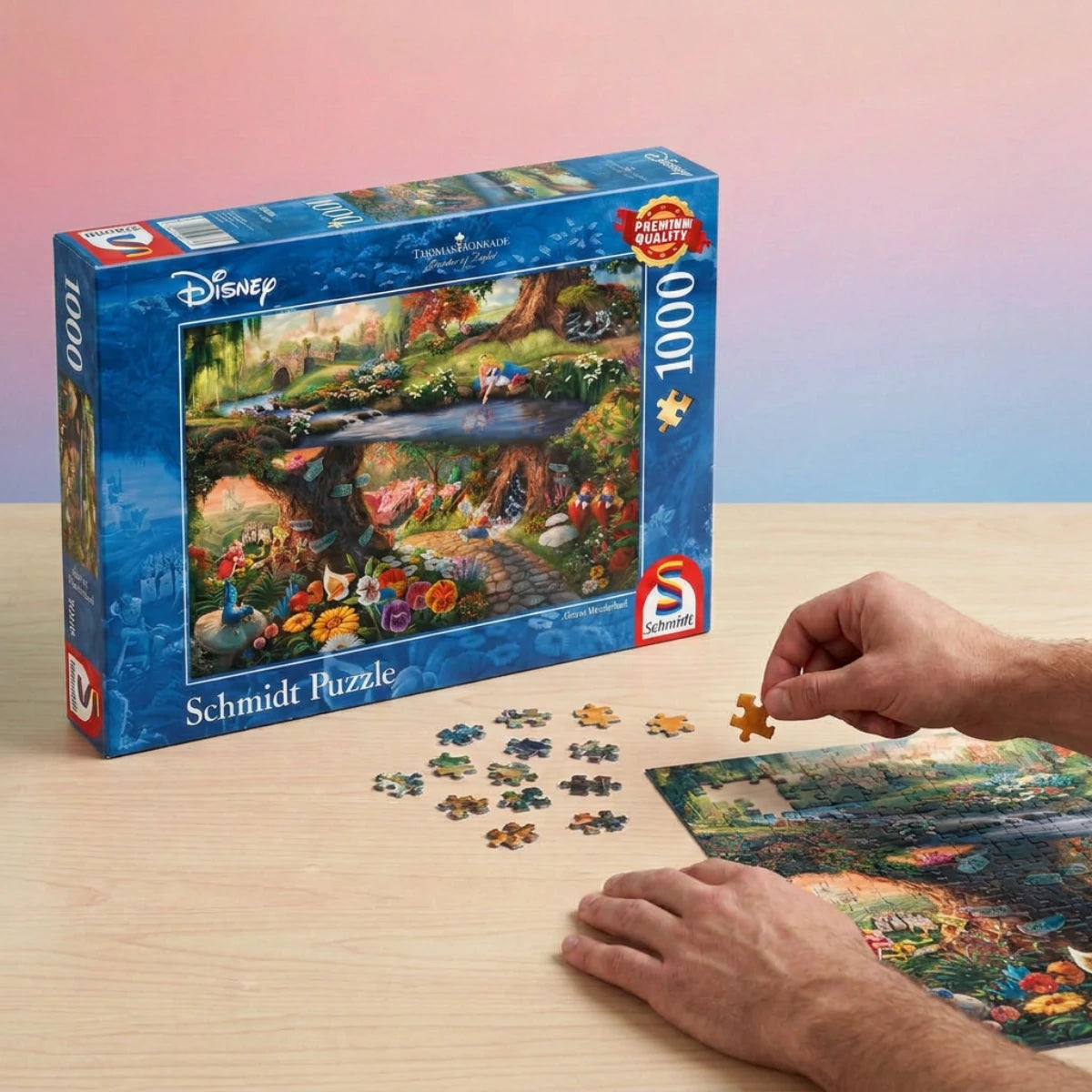 Puzzle Alice au Pays des Merveilles 1000 pièces – Disney