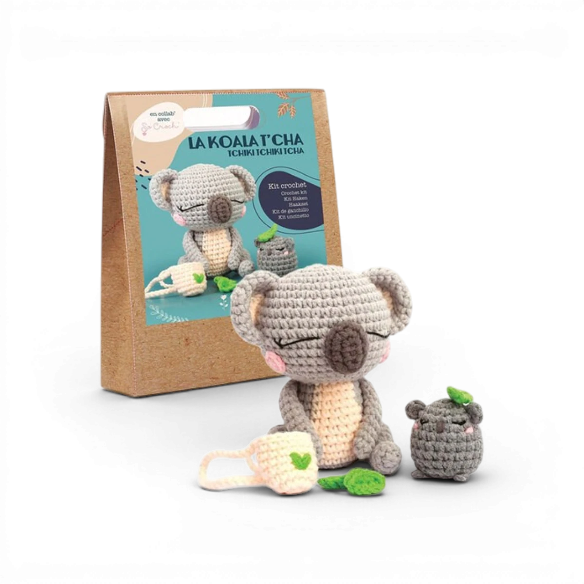 La Koala T’Cha – Kit DIY crochet amigurumi