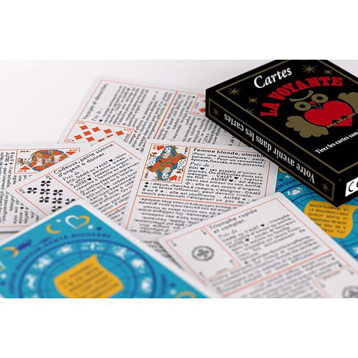 Cartes voyante – Jeu de cartes sens et intuition