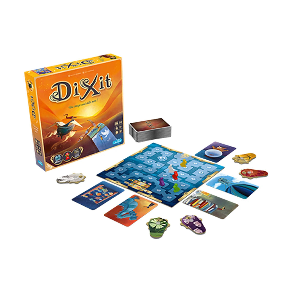 Dixit Nouvelle Édition – Jeu d’ambiance imagination et narration