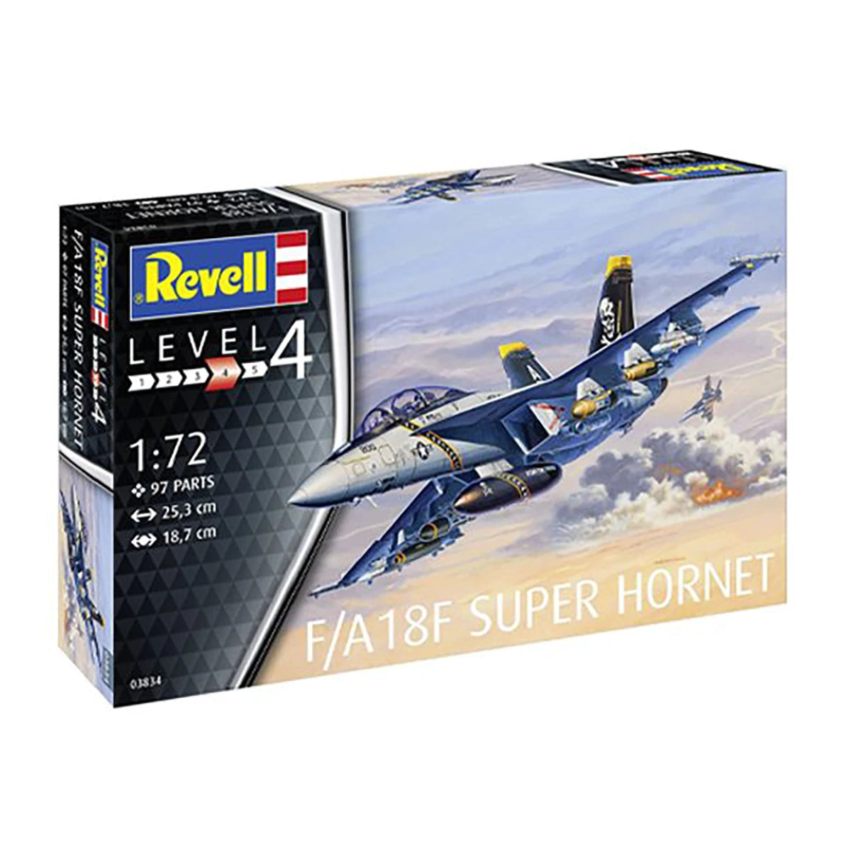 Maquette F/A-18 Super Hornet (97 pièces)