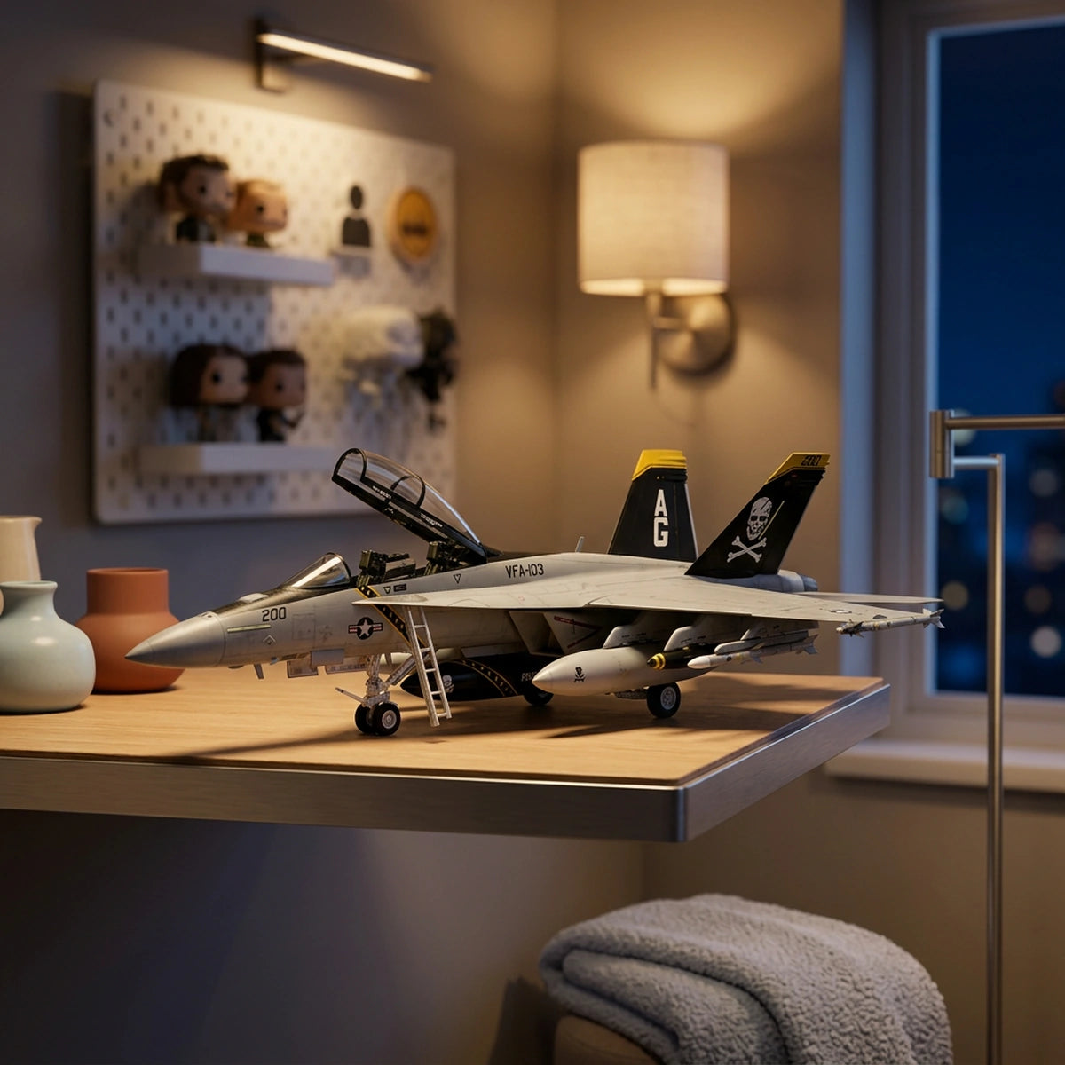 Maquette F/A-18 Super Hornet (97 pièces)