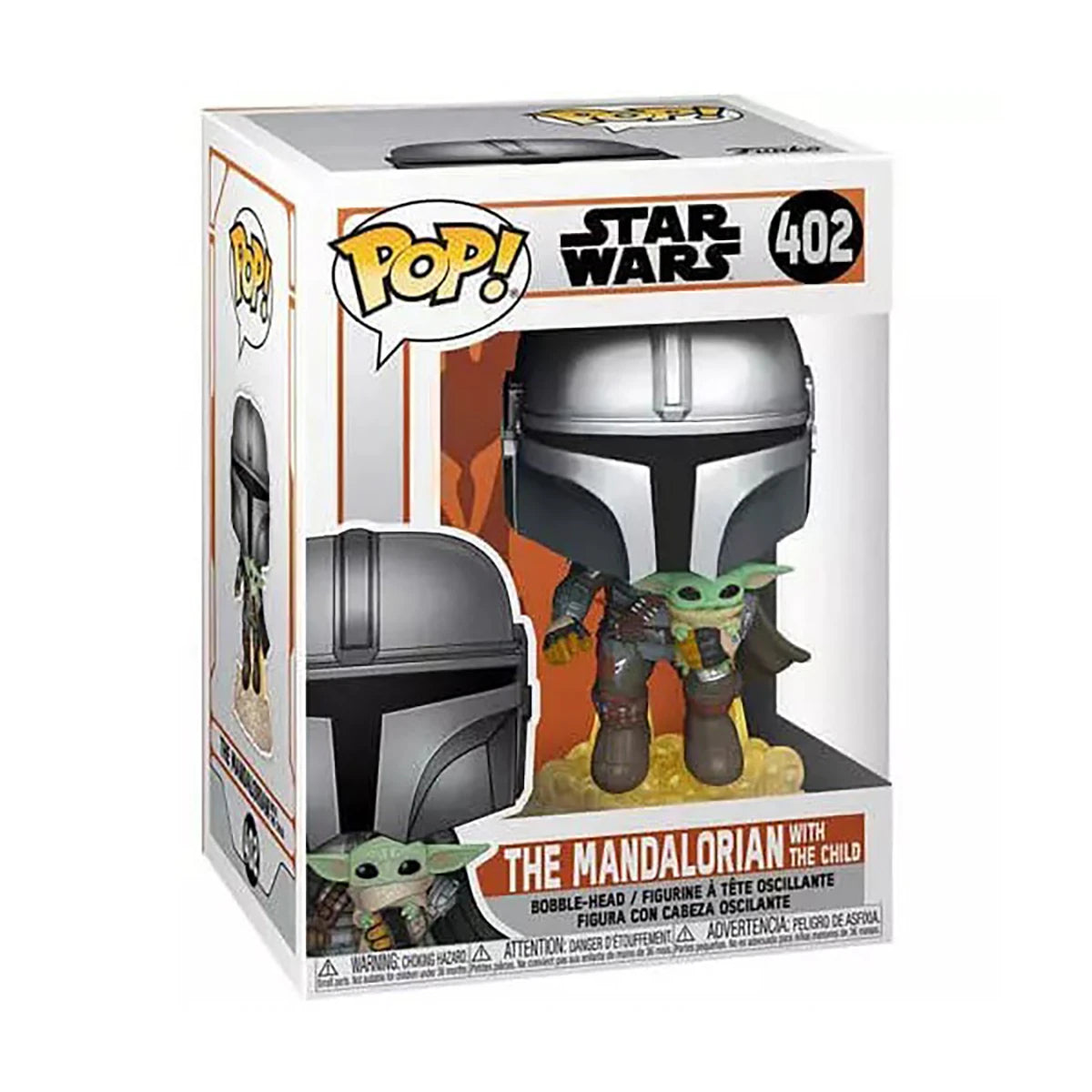 Figurine The Mandalorian et Grogu - Star Wars - Funko Pop! n°402