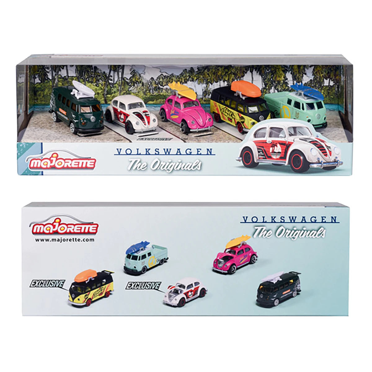 Coffret 5 voitures Volkswagen 1:64 – Majorette