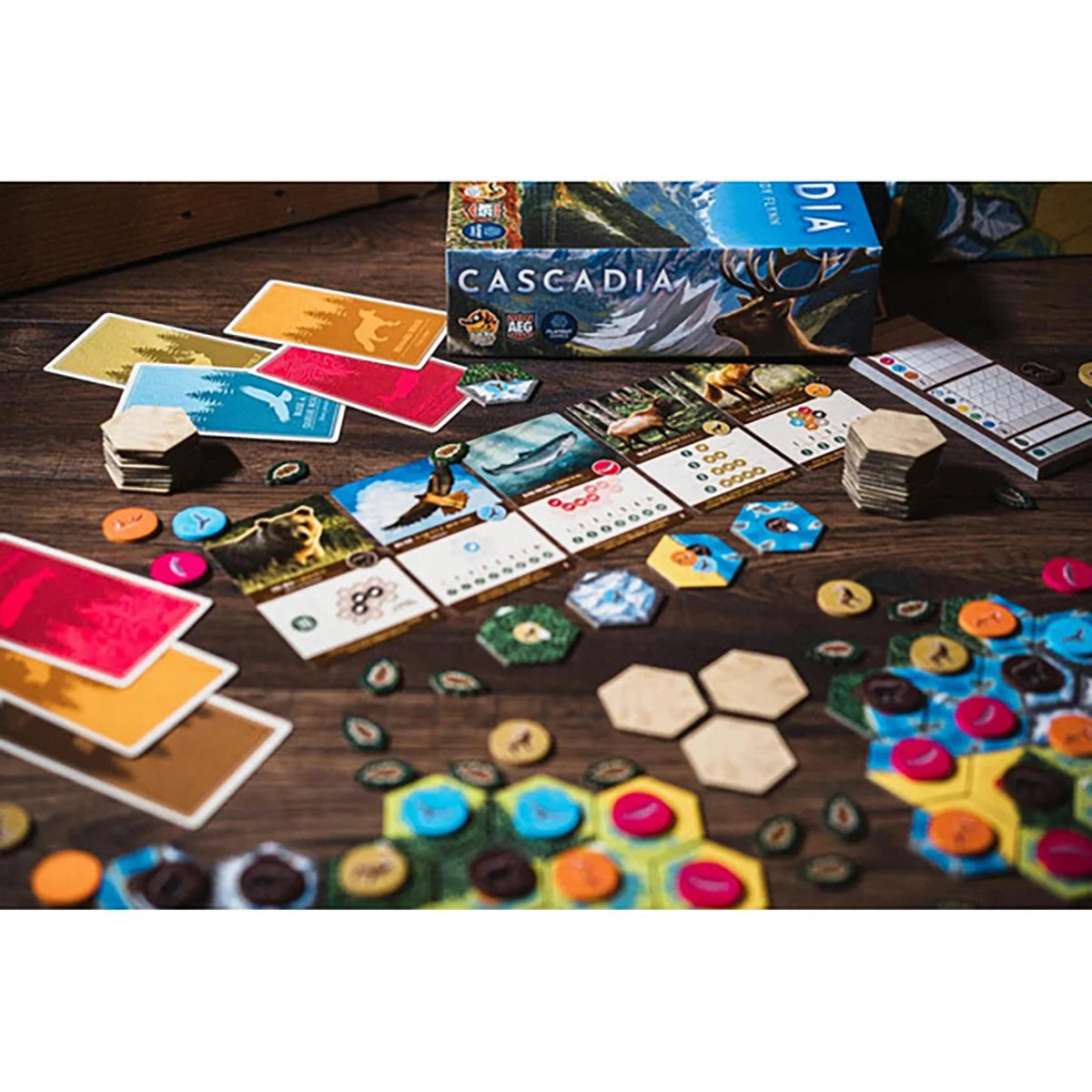 Cascadia – Jeu de stratégie placement de tuiles