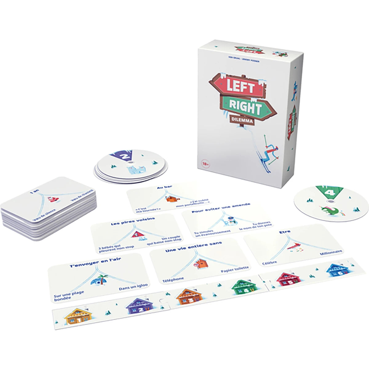 Left Right Dilemma – Jeu d’ambiance humour et choix