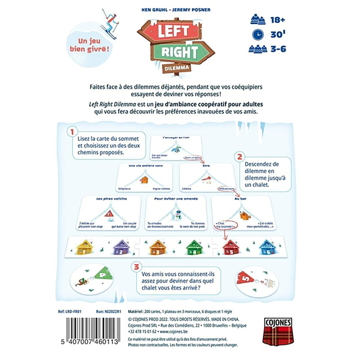 Left Right Dilemma – Jeu d’ambiance humour et choix