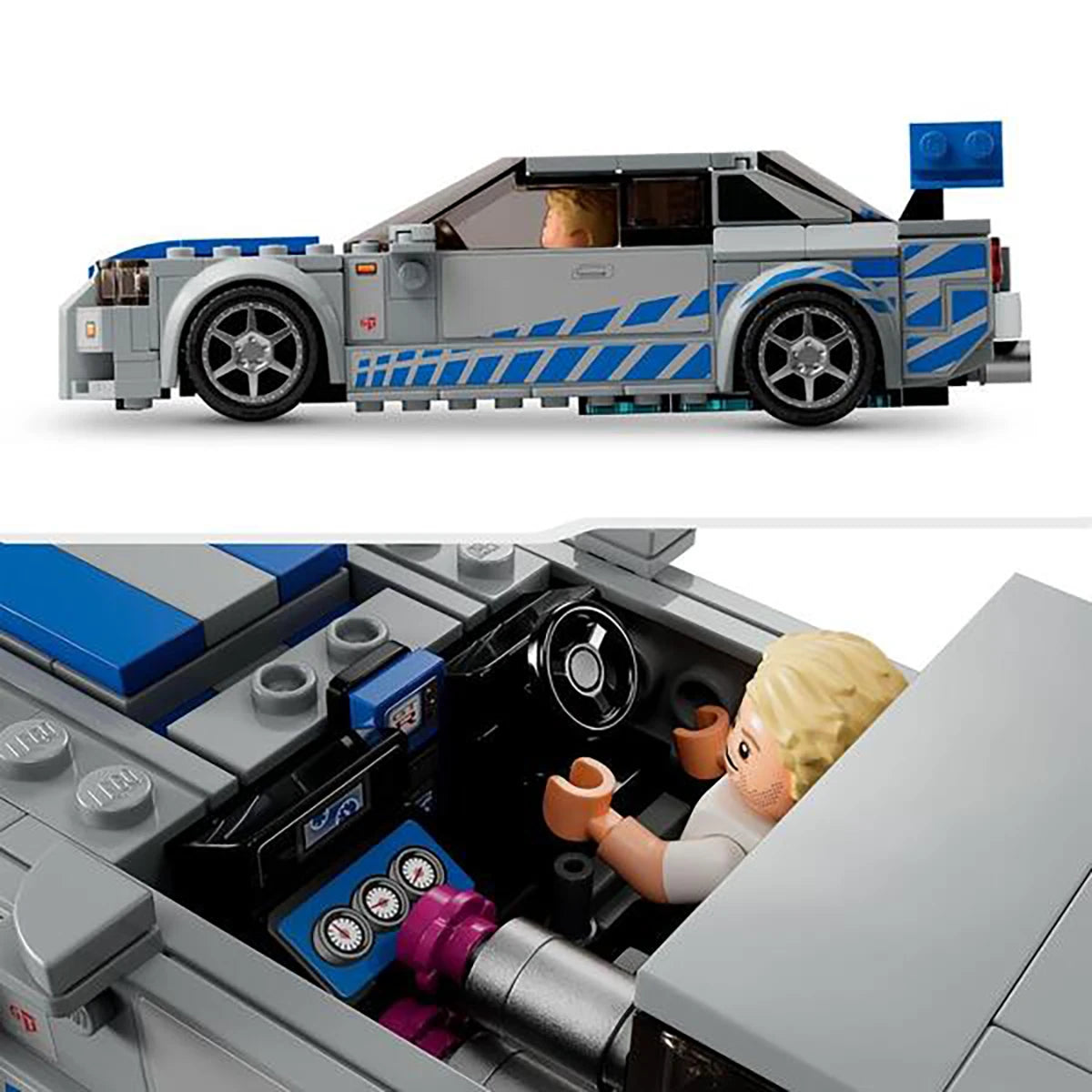 76917 - Nissan Skyline GT-R (R34) 2 Fast 2 Furious - LEGO® Speed Champions