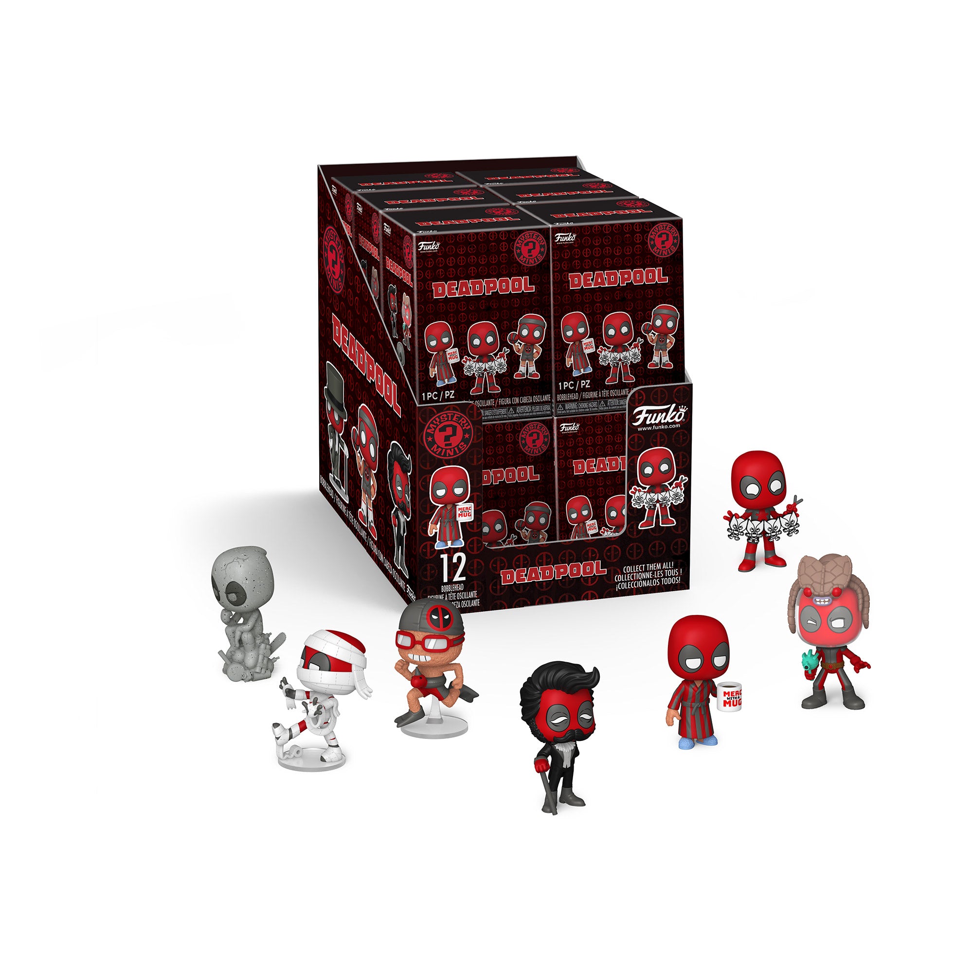 Mini figurines Mystery Minis Deadpool saison 5 (modèle aléatoire)