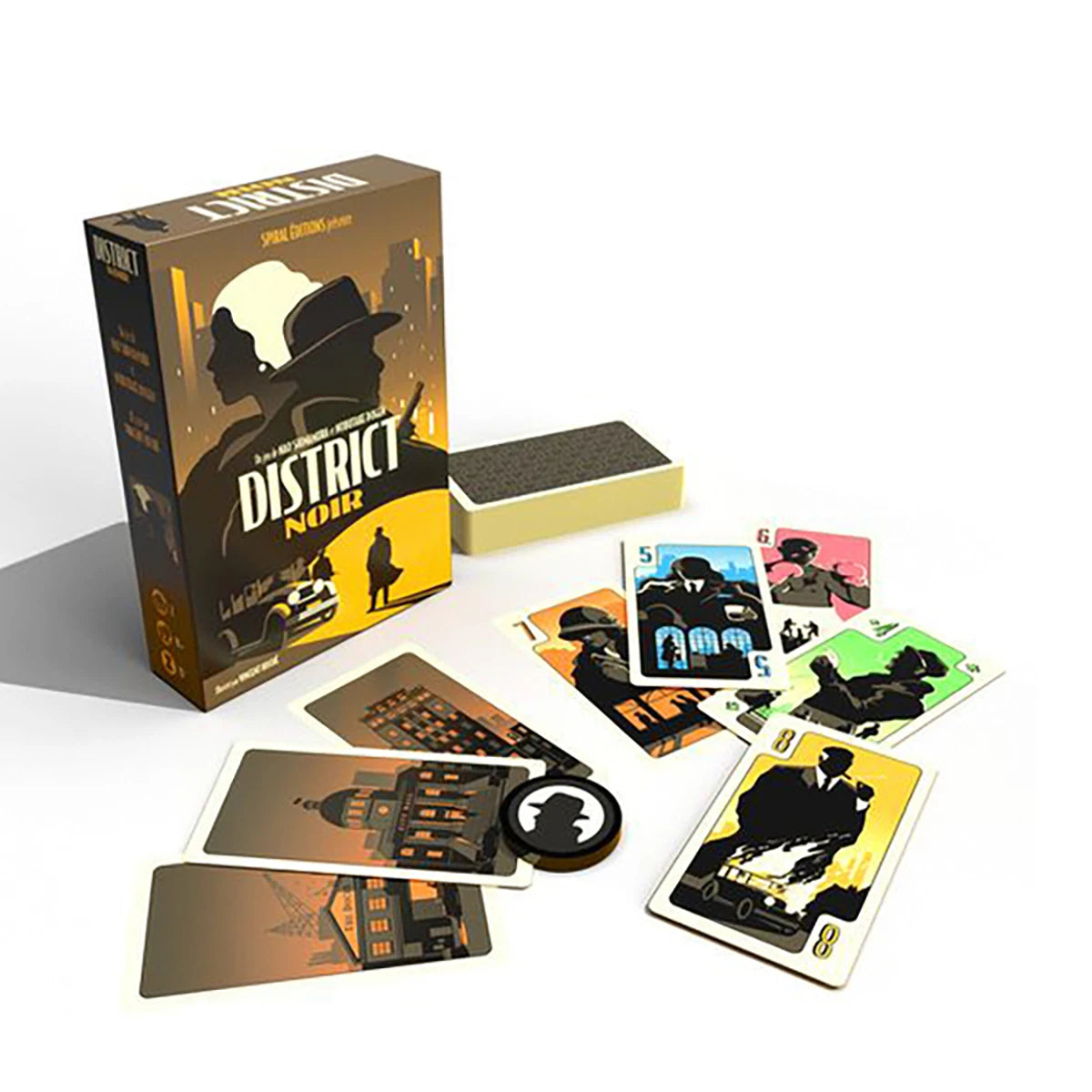 District Noir – Jeu de cartes duel et bluff