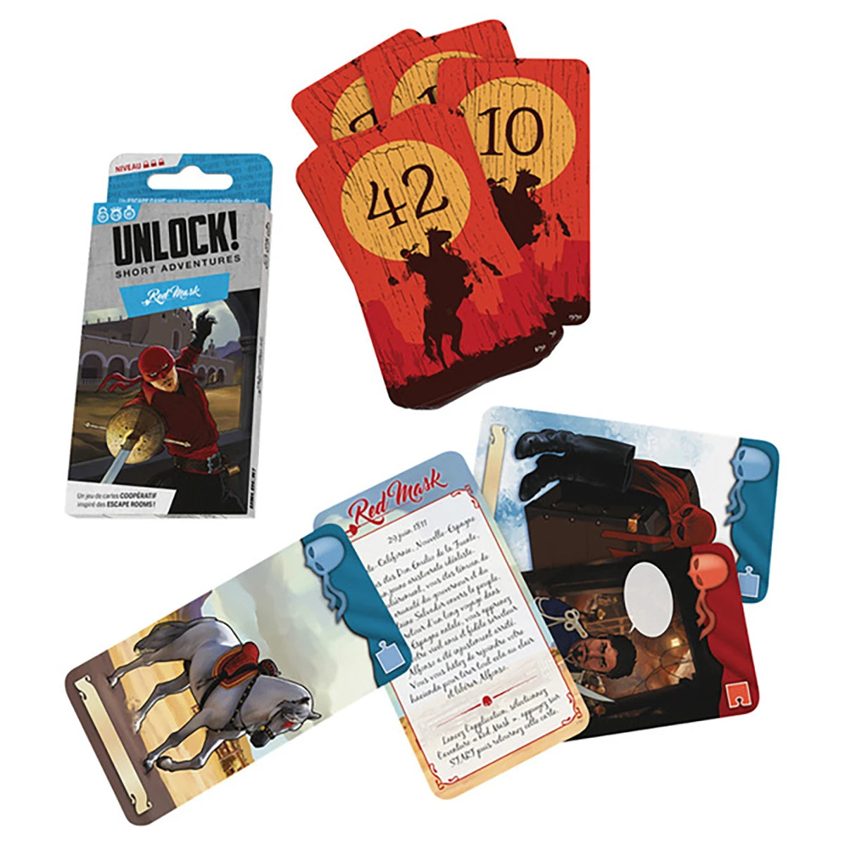 Unlock Red Mask – Jeu coopératif enquête et aventure
