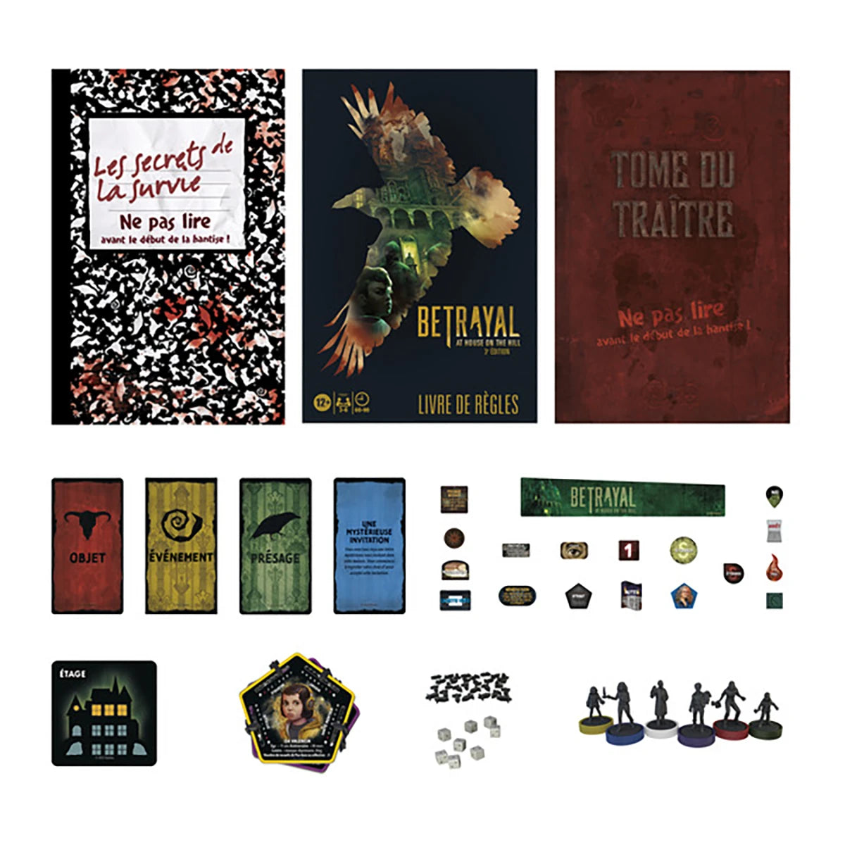 Betrayal at House on the Hill – Jeu d’ambiance horreur et narration