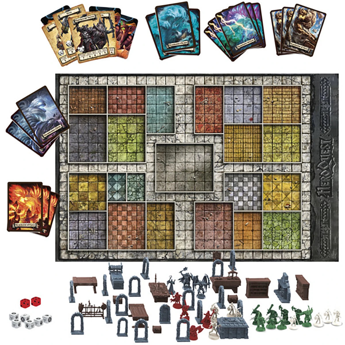 HeroQuest – Jeu d’aventure coopératif et dungeon crawler