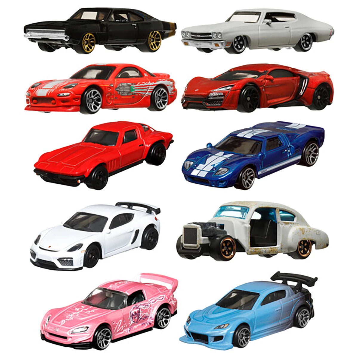 Voiture Fast & Furious 1:64 (modèle aléatoire)
