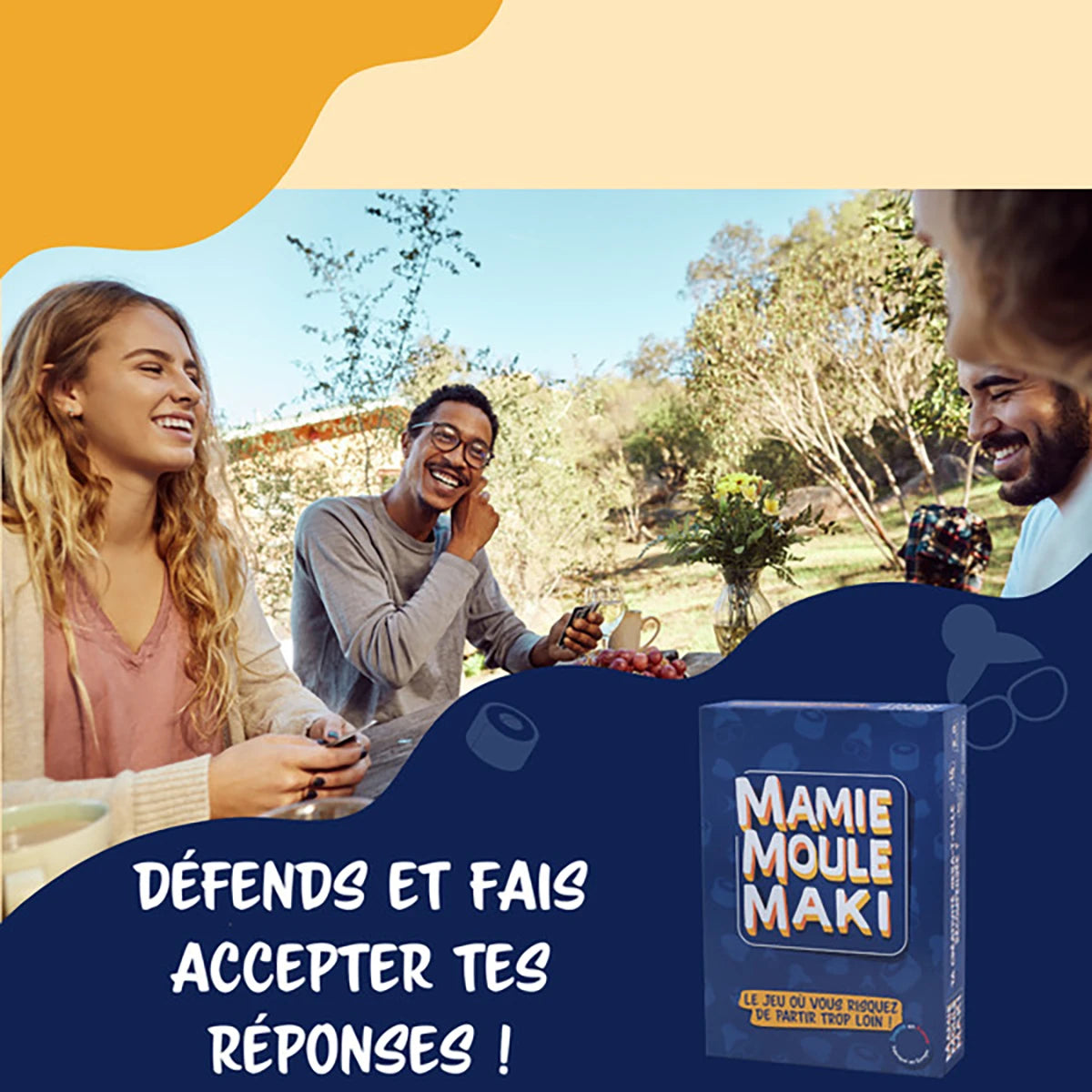 Mamie Moule Maki – Jeu d’ambiance créativité et rapidité