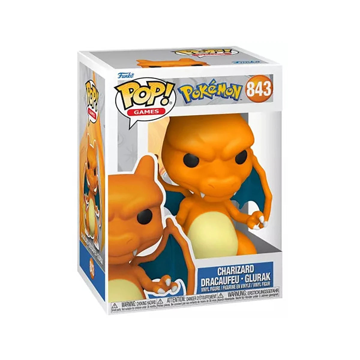 Figurine Dracaufeu - Pokémon - Funko Pop! n°843