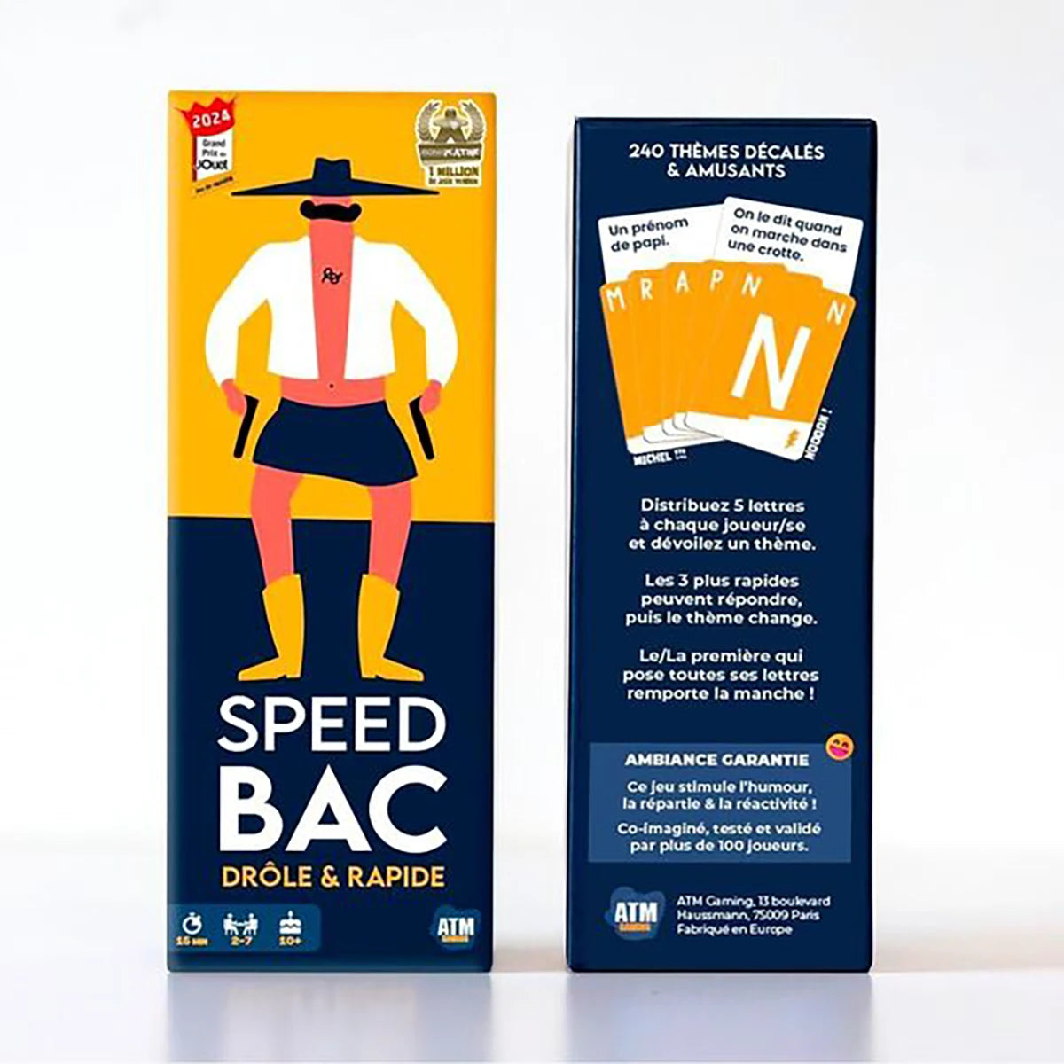 Speed Bac – Jeu de cartes ambiance rapide