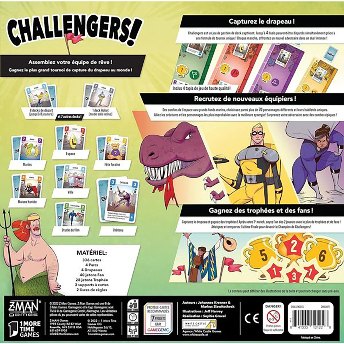 Challengers – Jeu de deckbuilding et stratégie