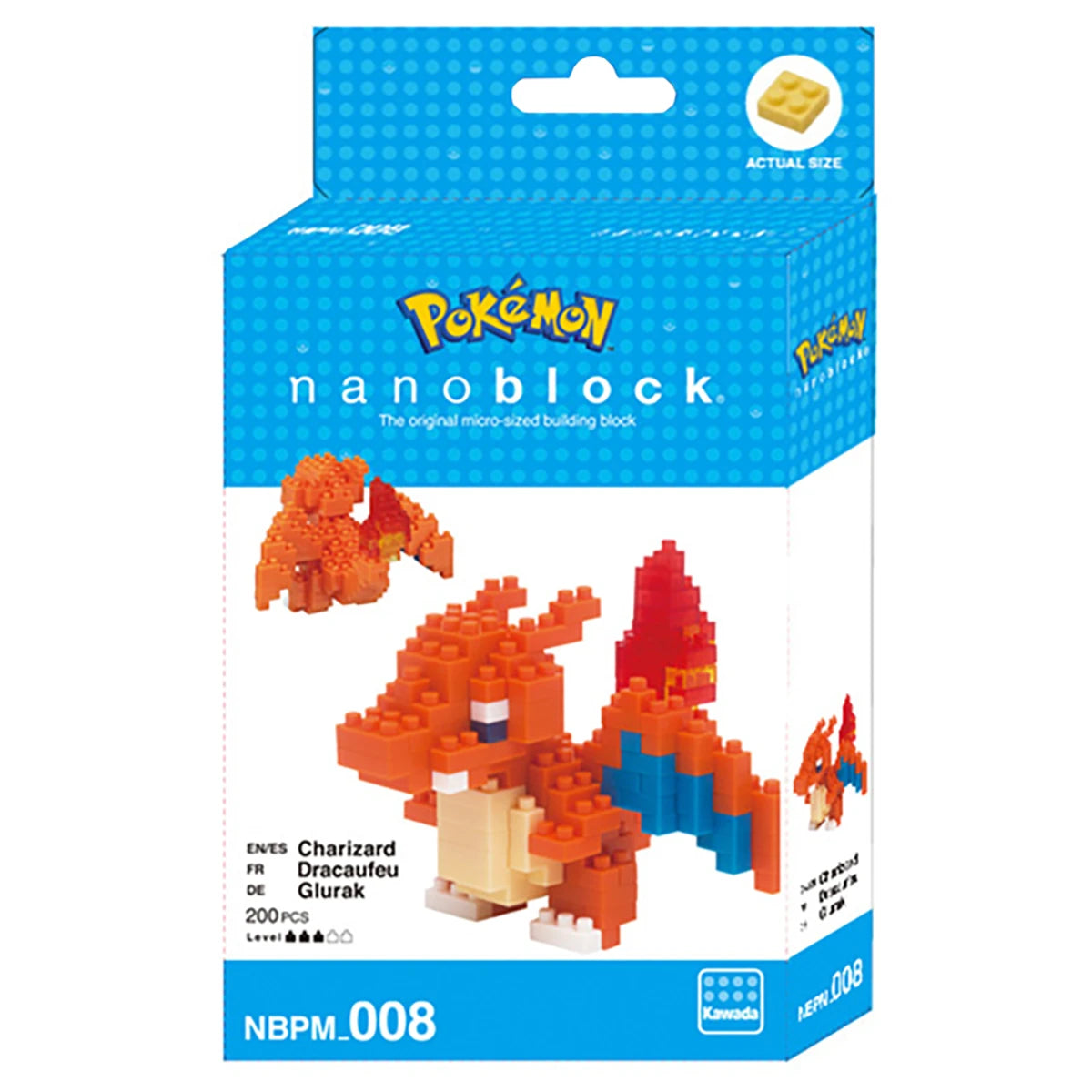 Nanoblock Dracaufeu Pokémon