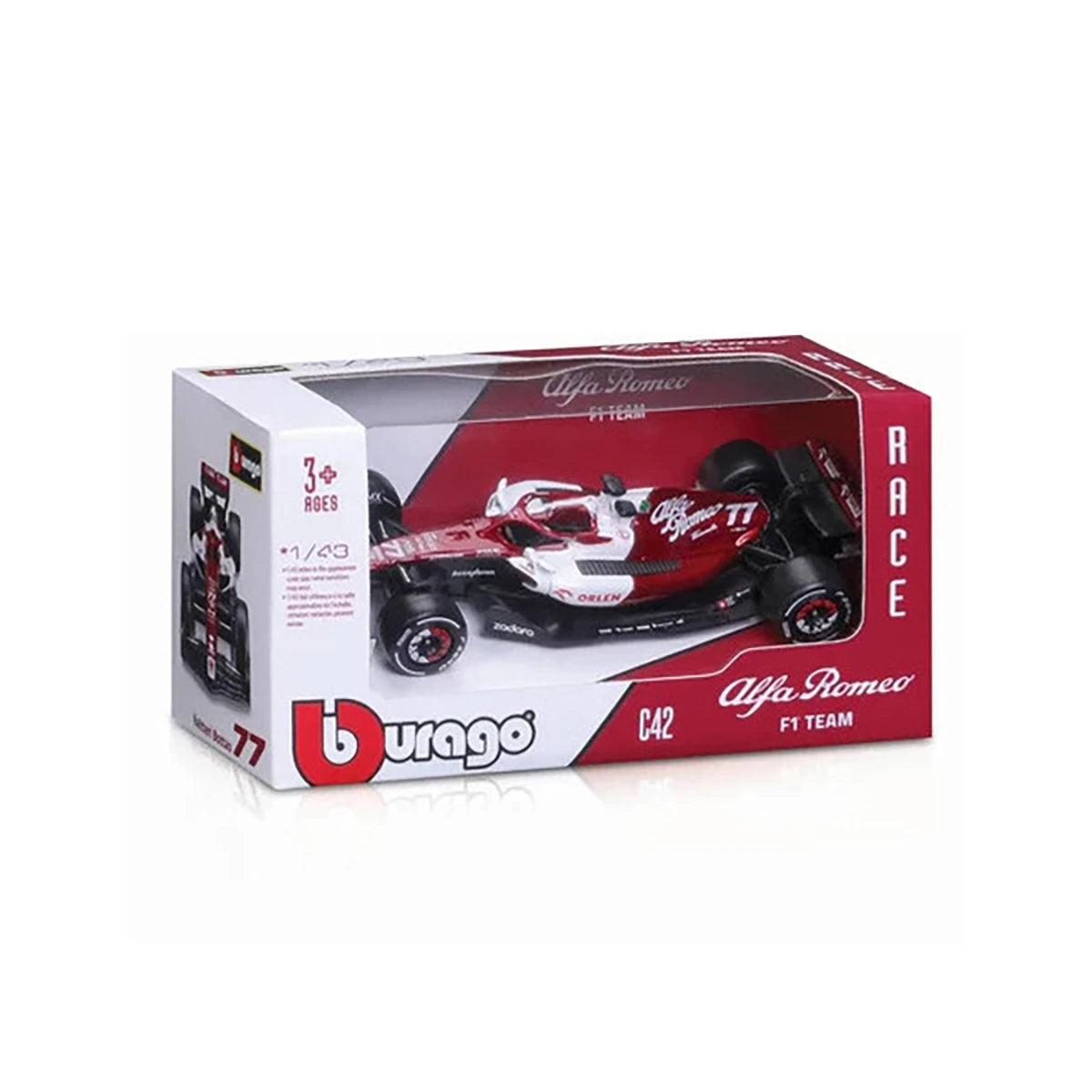 Voiture Formule 1 2024 1:43 (modèle aléatoire)