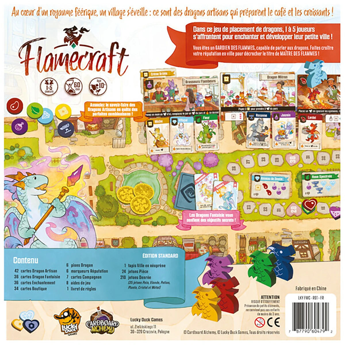 Flamecraft – Jeu de stratégie gestion et placement