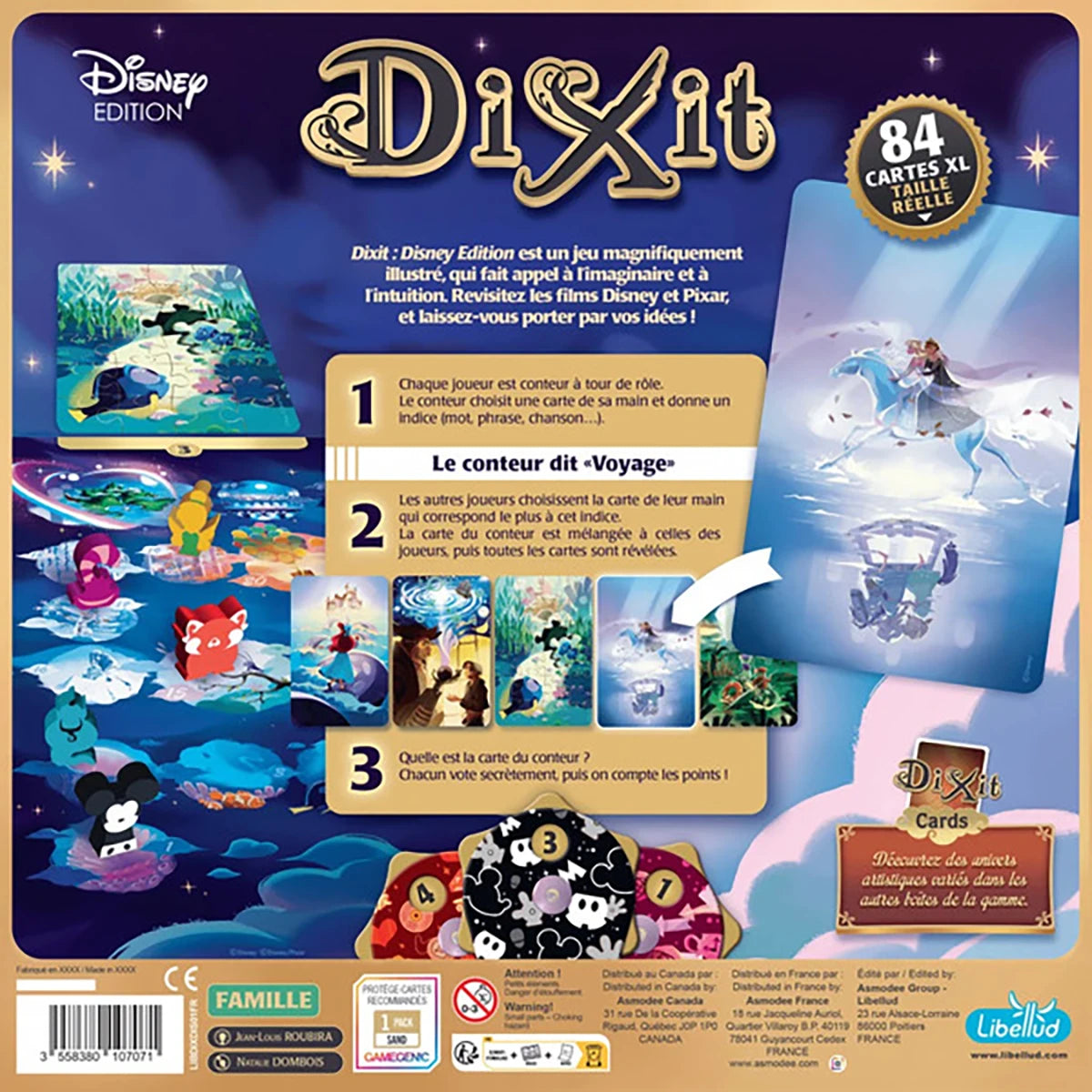 Dixit Disney – Jeu d’ambiance imagination et narration