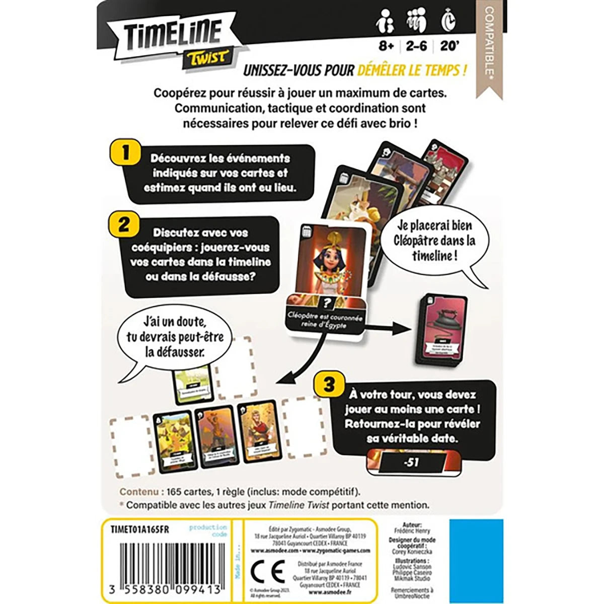 Timeline Twist – Jeu coopératif culture et réflexion
