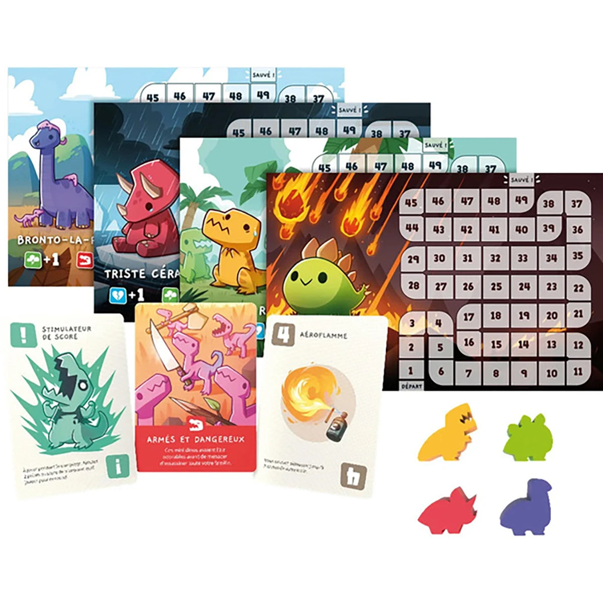 Happy Little Dinosaurs – Jeu de cartes stratégie et chaos
