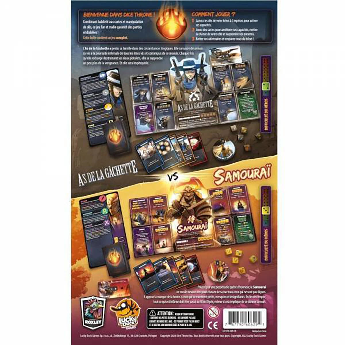 Dice Throne Saison 2 – Jeu d’affrontement tactique et hasard