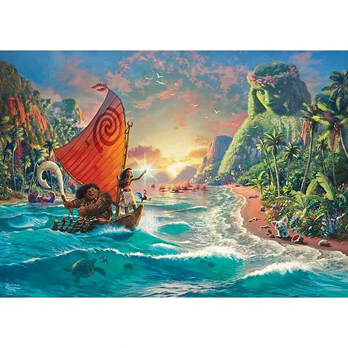 Puzzle Vaiana 1000 pièces – Disney