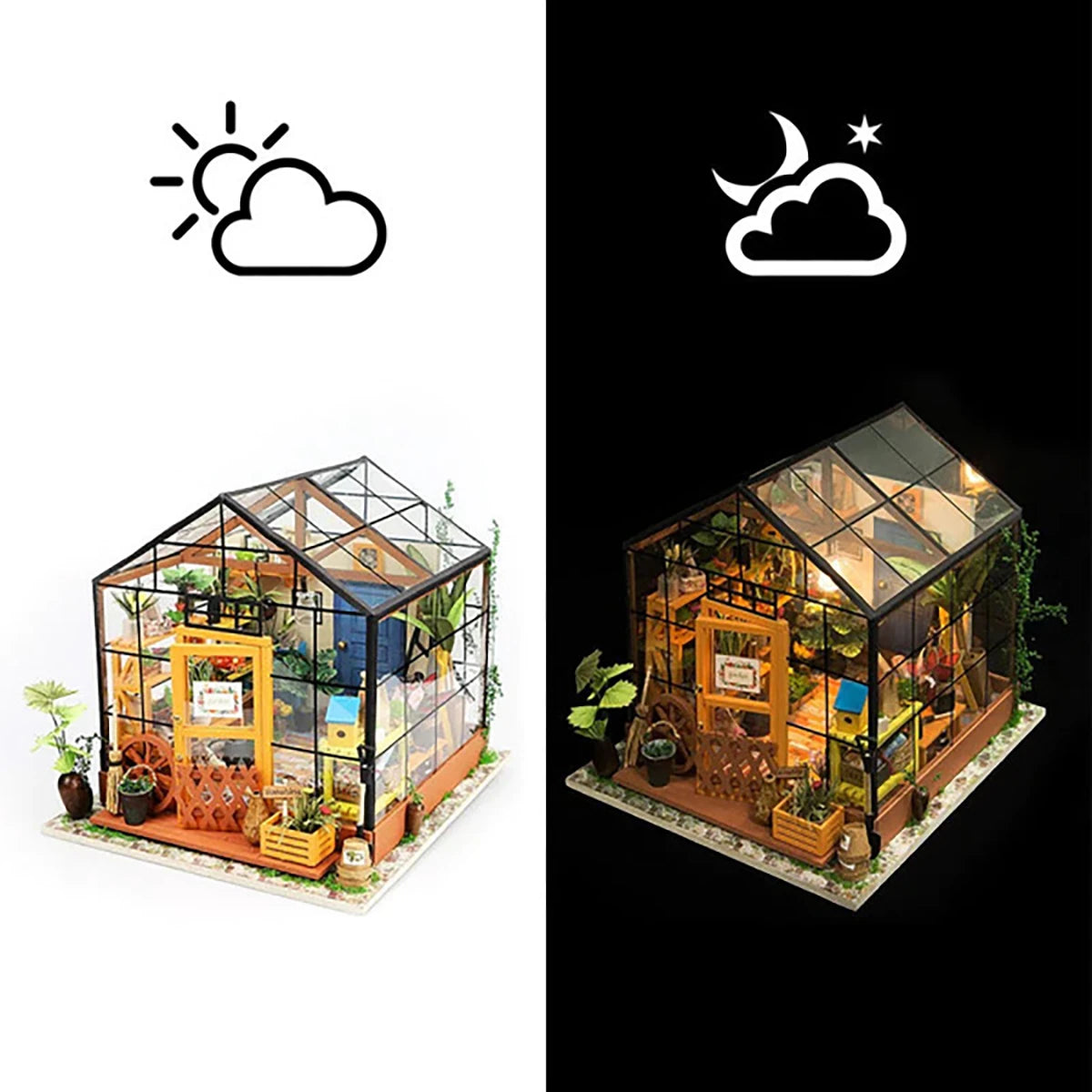 La Maison de Fleurs de Cathy 1/24 – Maquette diorama