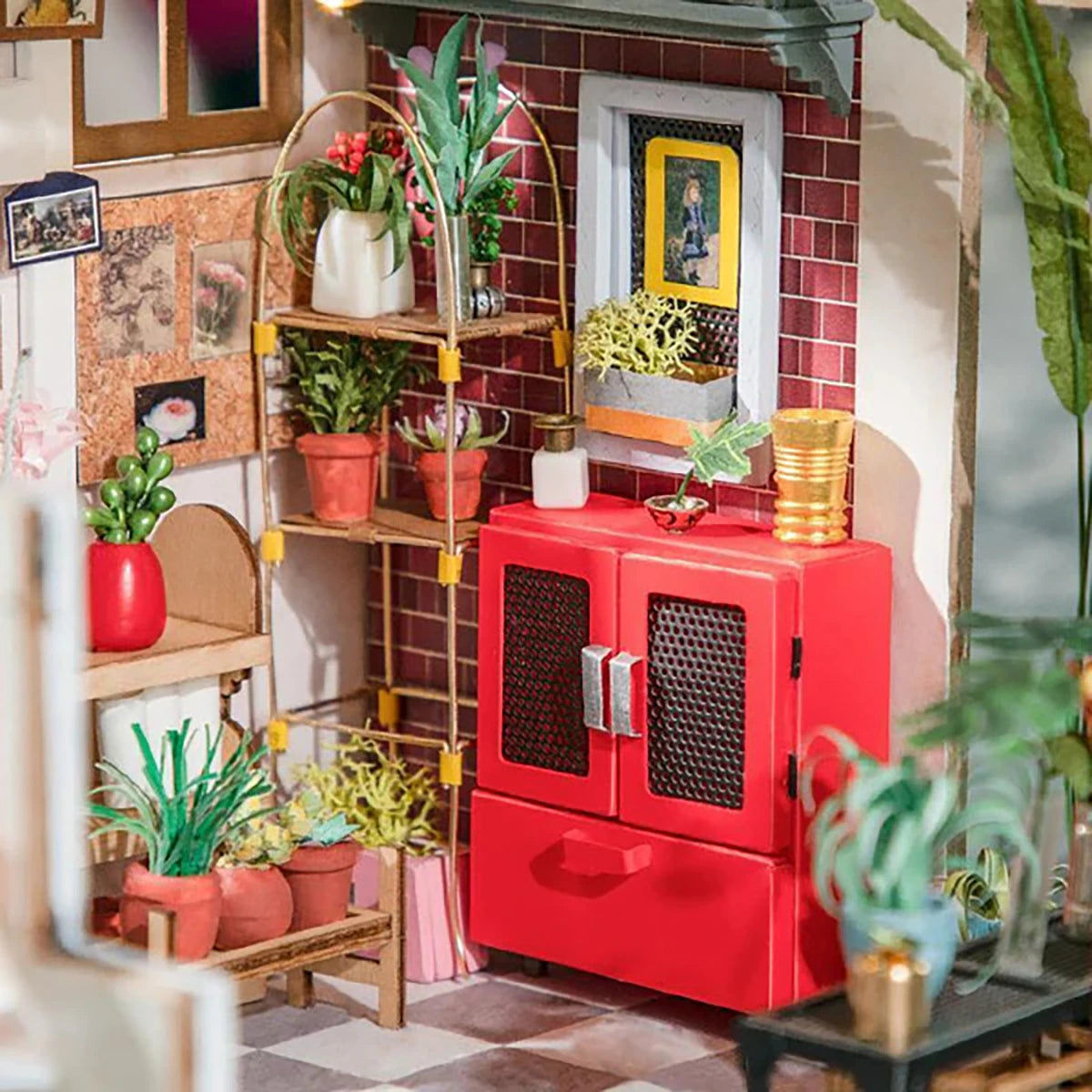Le Magasin de Fleurs d’Émilie (258 pièces) – Maquette diorama