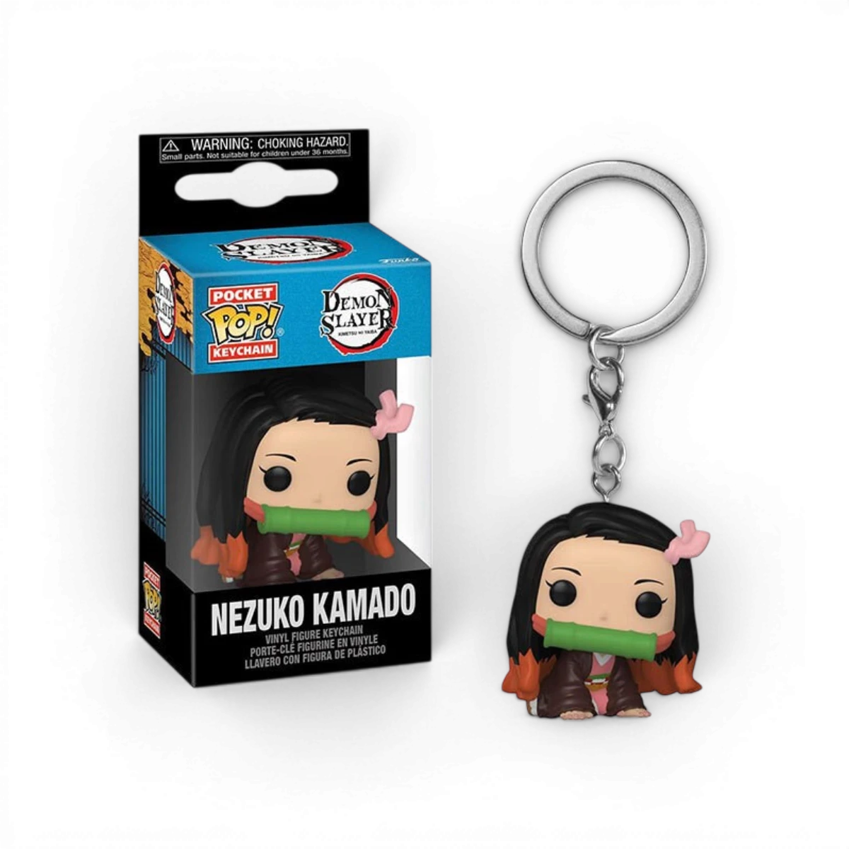 Porte-clés Nezuko - Demon Slayer - Pocket Pop