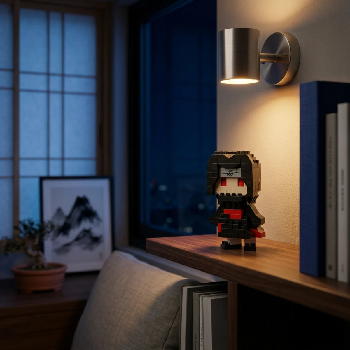 Nanoblock Naruto Itachi Uchiha