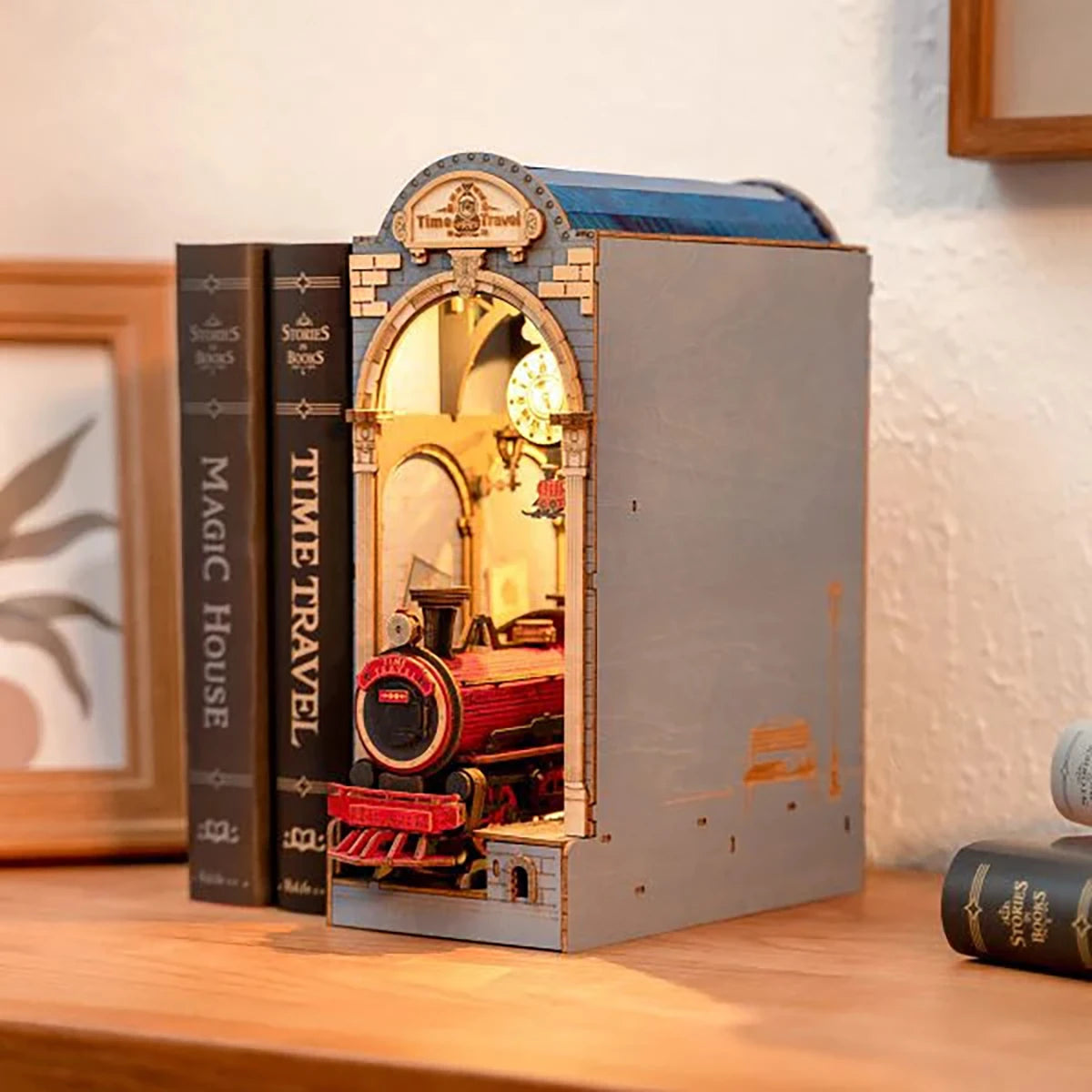 Book Nook Time Travel – Kit DIY bibliothèque