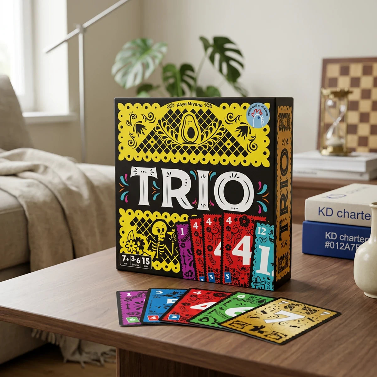 Trio – Jeu de mémoire et déduction