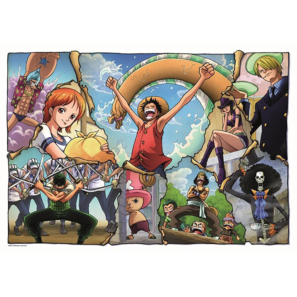 Puzzle manga 500 pièces – Clementoni (modèle aléatoire)