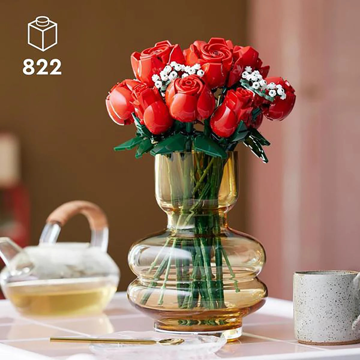 10328 - Le bouquet de roses - LEGO® Botanique