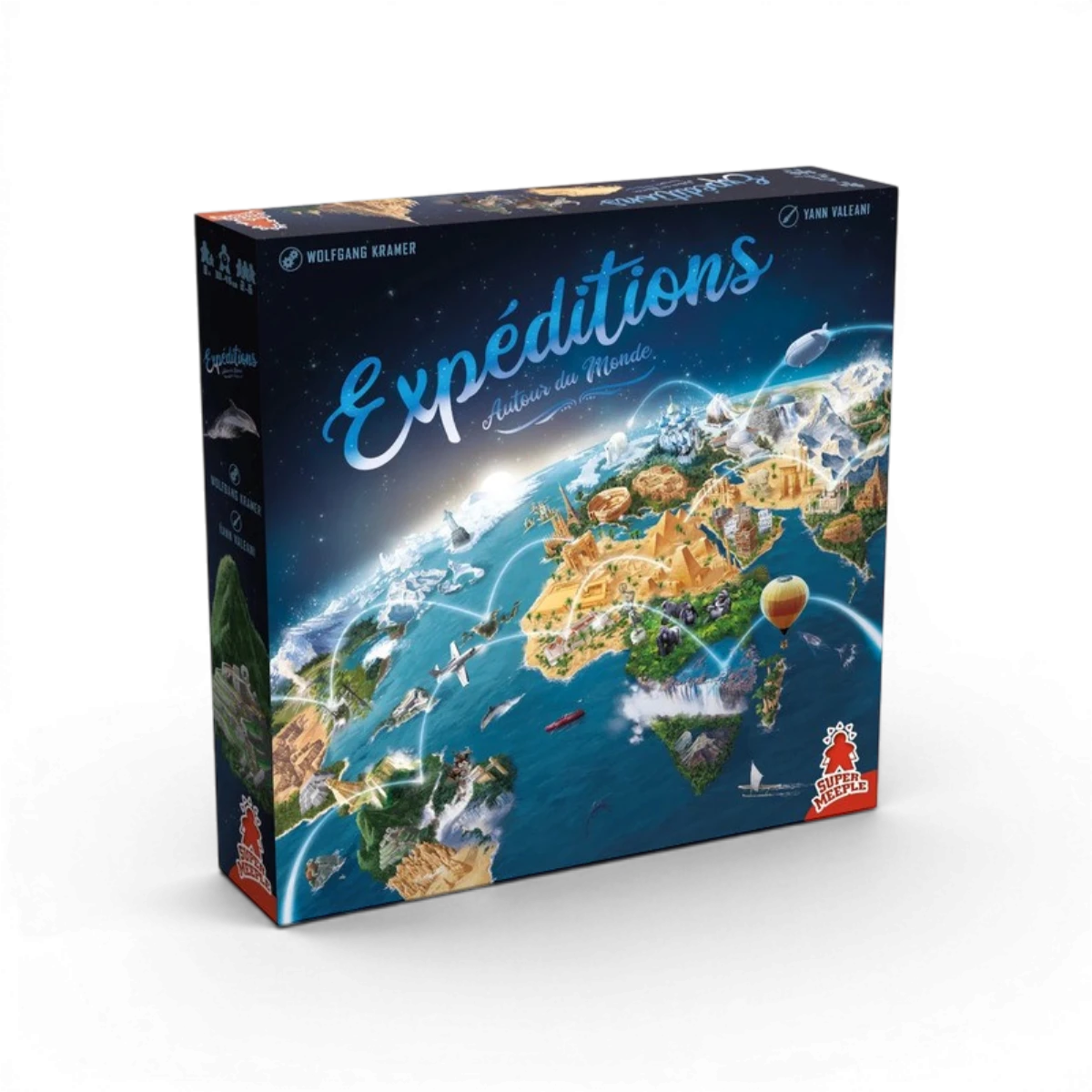 Expéditions autour du Monde – Jeu de stratégie parcours et interaction