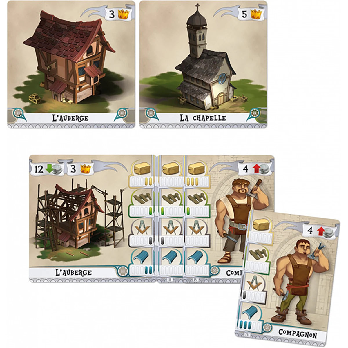 Les Bâtisseurs – Jeu de gestion et stratégie