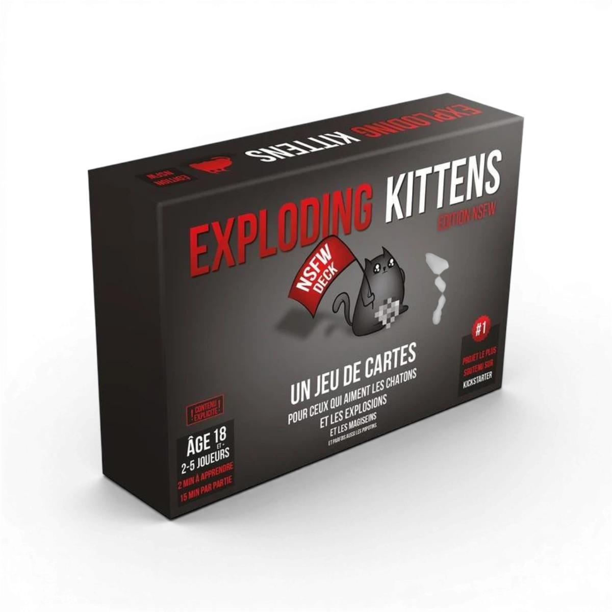 Exploding Kittens NSFW – Jeu d’ambiance humour et contenu adulte