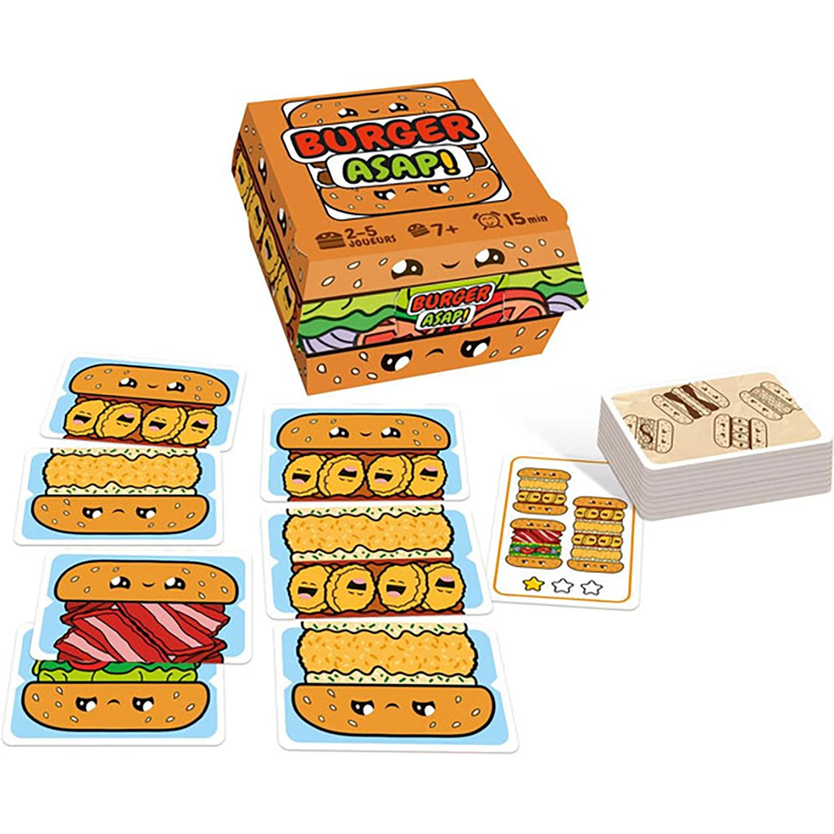 Burger ASAP – Jeu rapidité logique et défi